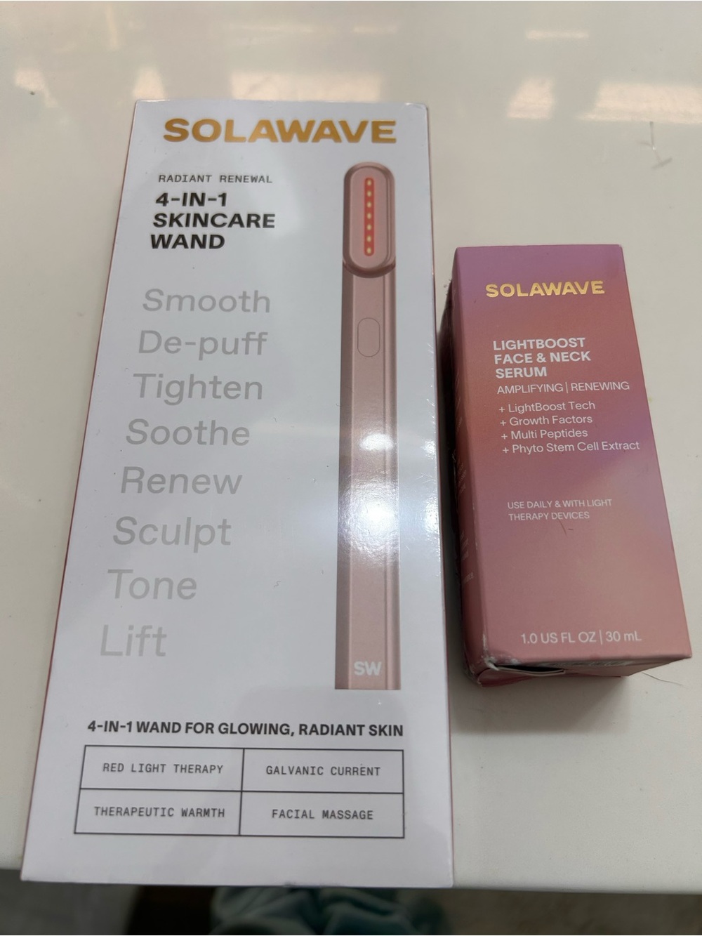 Solawave Skincare Bundle – Wand + Serum + Cleansing Brush (NEW)